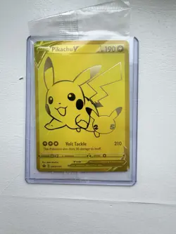 Sealed Pokemon Pikachu V Promo Foil SWSH145 Basic Thunder 2021 Card - Image 1
