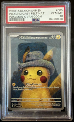 Pikachu with Grey Felt Hat 085 Sv: Scarlet & Violet Promo Cards Regular - Image 1