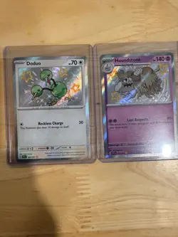 Pokemon TCG Paldean Fates 2 Card Baby Shiny Lot NM Condition - Image 1
