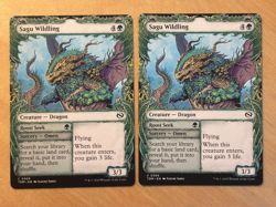 Magic the Gathering MTG 1x Sagu Wildling Showcase Tarkir Dragonstorm NM - Image 1