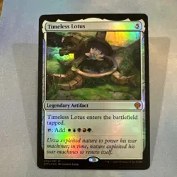 Timeless Lotus #239 – Dominaria United – MTG Foil – Near Mint - Image 1