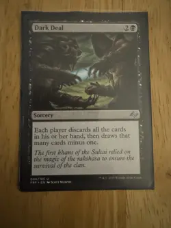 Dark Deal – Fate Reforged – Uncommon – LP – MTG – Wheel Effect / Discard Synergy - Image 3