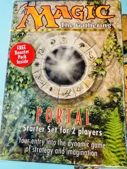 2 Sets Magic The Gathering PORTAL Starter Set (1997) SEALED Free Booster Inside - Image 3