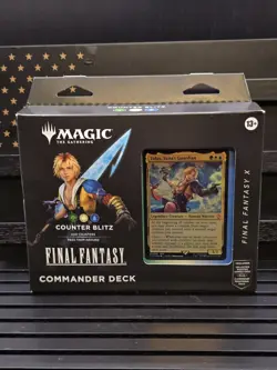 MTG Magic The Gathering Final Fantasy X Commander Deck - Counter Blitz Tidus NEW - Image 1