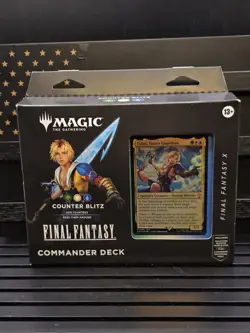 MTG Magic The Gathering Final Fantasy X Commander Deck - Counter Blitz Tidus NEW - Image 3