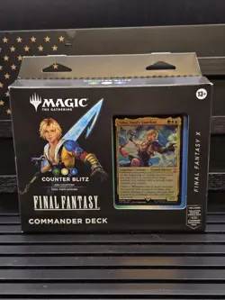 MTG Magic The Gathering Final Fantasy X Commander Deck - Counter Blitz Tidus NEW - Image 5