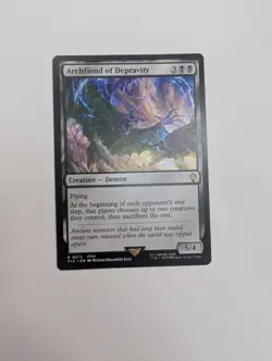 MTG - Archfiend of Depravity - Final Fantasy Commander NM/M Condition - Image 1