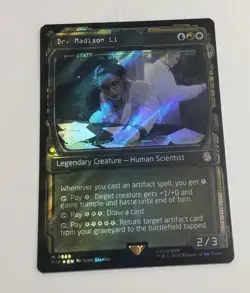 Dr. Madison Li (Showcase) (Surge Foil) PIP 0869 NM - Image 1