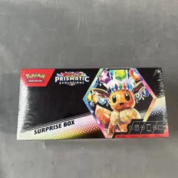 Pokemon TCG: Prismatic Evolutions Factory Sealed Surprise Box Brand NEW SEALED - Image 1