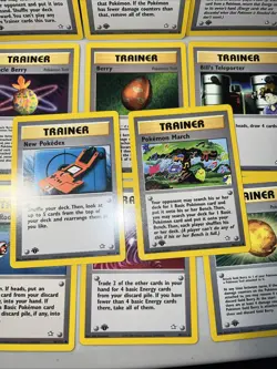Vintage Pokemon 1st Edition Neo Genesis Trainers Lot Of 11 Near Mint - Image 3