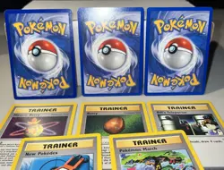 Vintage Pokemon 1st Edition Neo Genesis Trainers Lot Of 11 Near Mint - Image 4
