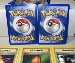 Vintage Pokemon 1st Edition Neo Genesis Trainers Lot Of 11 Near Mint - Image 5