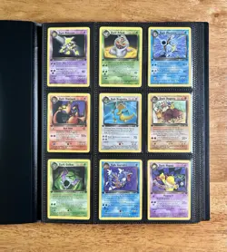 Pokemon Game 2000 Team Rocket 1st Edition Complete Non Holo Set #18-82 * Minty - Image 1