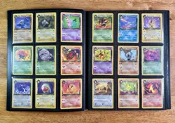 Pokemon Game 2000 Team Rocket 1st Edition Complete Non Holo Set #18-82 * Minty - Image 2