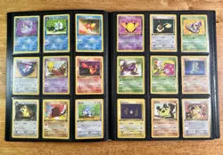Pokemon Game 2000 Team Rocket 1st Edition Complete Non Holo Set #18-82 * Minty - Image 3