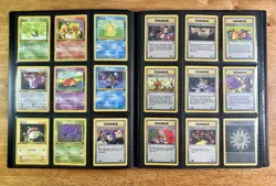 Pokemon Game 2000 Team Rocket 1st Edition Complete Non Holo Set #18-82 * Minty - Image 4