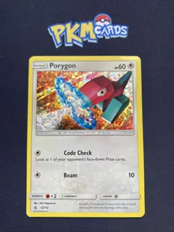 Pokemon TCG Porygon McDonalds 2018 12/12 Holo HP. - Image 1