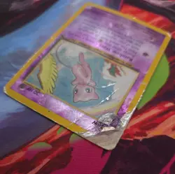 Pokemon TCG Southern Islands 2001 Mew Reverse Holo 1/18 *Some Damage See Pics* - Image 2