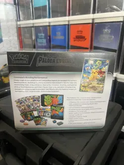 Paldea Evolved Pokemon Center ETB Elite Trainer Box (Exclusive) SEALED 2023 - Image 2