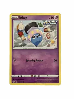 New: 2021 Pokemon TCG Inkay Chilling Reign 069 Regular Common - Image 1