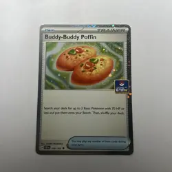 Pokemon TCG GYM Promo - Buddy-Buddy Poffin - 144/162 - NM - ASIA Exclusive - Image 1