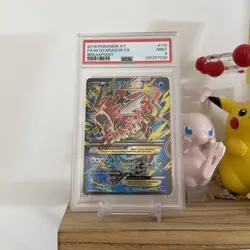 Pokemon M Gyarados EX XY Breakpoint Full Art #115 PSA 9 Mint - Image 1