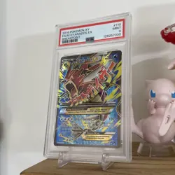 Pokemon M Gyarados EX XY Breakpoint Full Art #115 PSA 9 Mint - Image 4