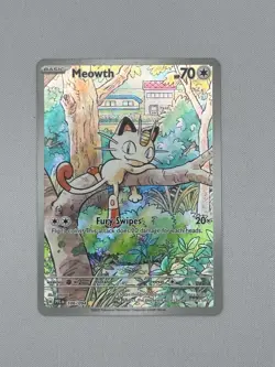 Pokemon TCG Me02: Phantasmal Flames Meowth 106/094 NM/LP - Image 1