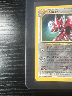 Scizor #33 Black Star Promo WOTC Vintage Pokemon - Image 2