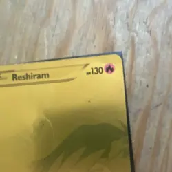 Pokemon Reshiram Legendary Treasures Secret Rare Full Art Holo 114/113 130HP TCG - Image 2