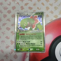Pokemon Meganium EX Ultra Rare Holo 106/115 Ex Unseen Forces LP/MP - Image 1