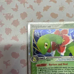 Pokemon Meganium EX Ultra Rare Holo 106/115 Ex Unseen Forces LP/MP - Image 2