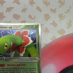 Pokemon Meganium EX Ultra Rare Holo 106/115 Ex Unseen Forces LP/MP - Image 3