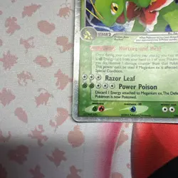 Pokemon Meganium EX Ultra Rare Holo 106/115 Ex Unseen Forces LP/MP - Image 4