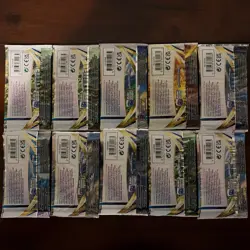 10x Pokemon TCG Brilliant Stars Booster Packs - New Sealed - Image 2