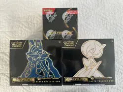 Pokemon Center Mega Evolution ETB Set + Enhanced Booster Display Box - Sealed - Image 1