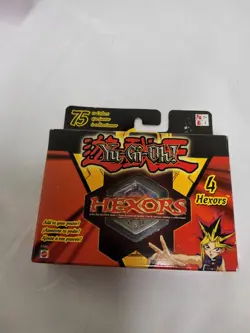 2002 Yu-Gi-Oh Hexors Game Booster Pack (4 Hexors) Mattel FACTORY SEALED - Image 1