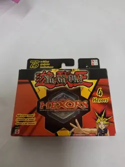2002 Yu-Gi-Oh Hexors Game Booster Pack (4 Hexors) Mattel FACTORY SEALED - Image 4