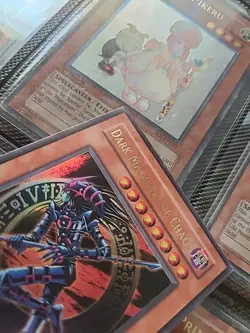 Dark Magician of Chaos IOC-065 1st Edition Wavy Print Holo Bleed - Image 3