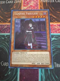 Yu-Gi-Oh! Vampire Fraulein DASA-EN003 Secret Rare 1st Edition Near Mint - Image 1
