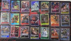 ONE PIECE SUPER RARE FOIL LOT 21x - Image 1