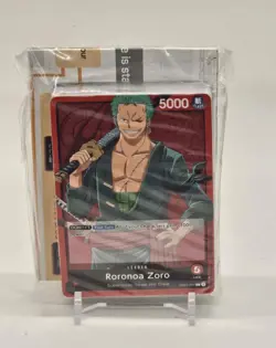 One Piece TCG Op01 Zoro And Luffy Demo Decks Not For Sale Sealed OP01 - Image 3