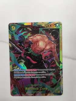 One Piece TCG The Best Vol 2 PRB-02 RORONOA ZORO OP06-118 SEC English - Image 1