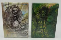 Magic the Gathering Planeswalkers Card Deck 2009 Green & White Sealed Unopened - Image 1