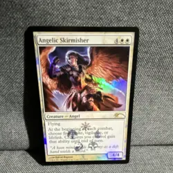 MTG - Angelic Skirmisher Media Promos Foil Promo Creature English - Image 1