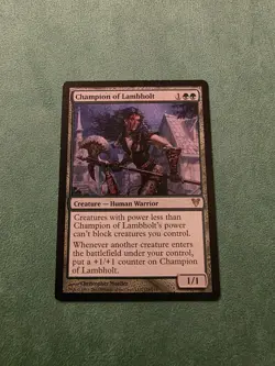 Champion of Lambholt Avacyn Restored Regular - Image 1