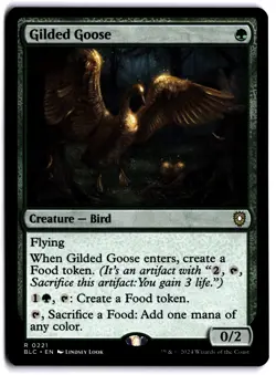 Gilded Goose NM BLC Commander: Bloomburrow MTG - Image 1