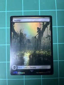 8 Swamp Full Art Lands Assassin's Creed NM/M ACR MTG Magic - Image 4