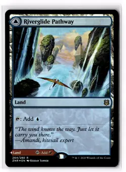 Riverglide Pathway 264 Zendikar Rising Foil LP - Image 1