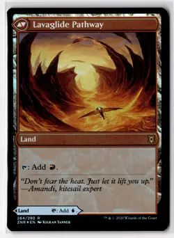 Riverglide Pathway 264 Zendikar Rising Foil LP - Image 2